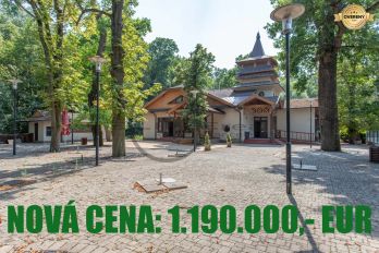 NA PREDAJ jedinečný gastro eventový areál v lesoparku Berek Nové Zámky