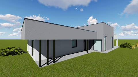  NA PREDAJ stavebný pozemok s projektom a stavebným povolením v Zohore